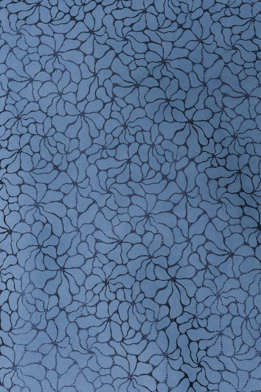 Floragrid | Double-Foiled Floral Leather | A/W'26-27 Cybernetic Couture | Colorz n Style Pvt Ltd