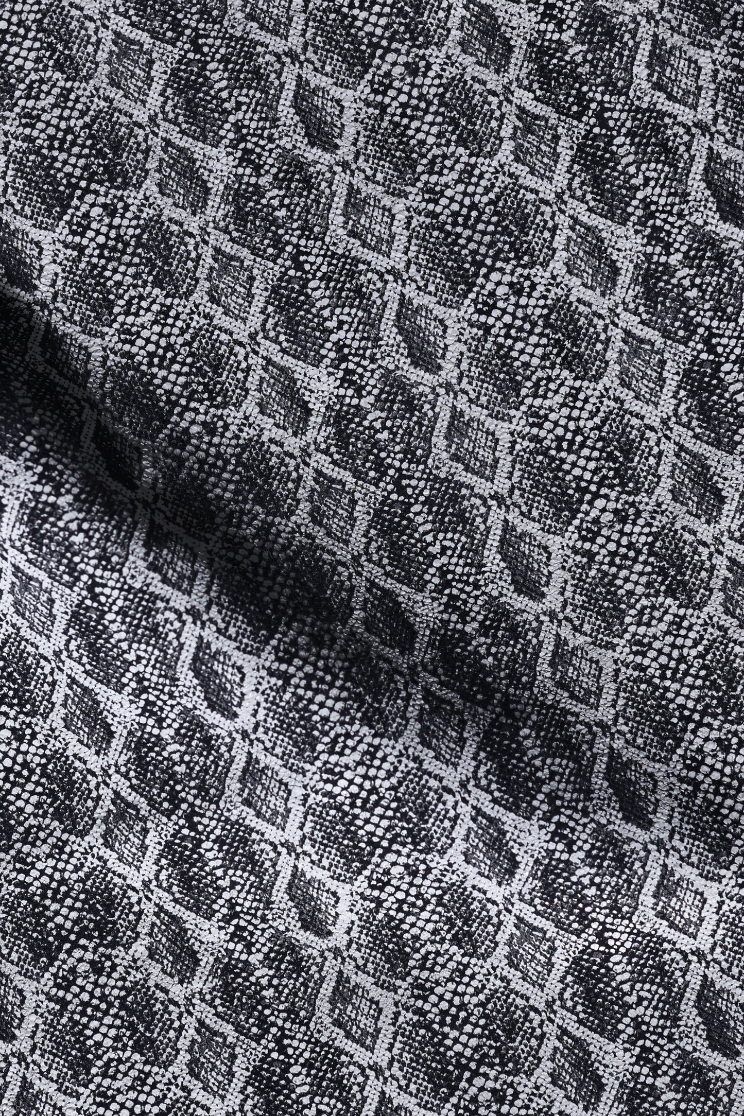 Cryptic Cobra | Double-Foiled Reptilian Leather | SS'26 Cybernetic Couture | Colorz n Style Pvt Ltd
