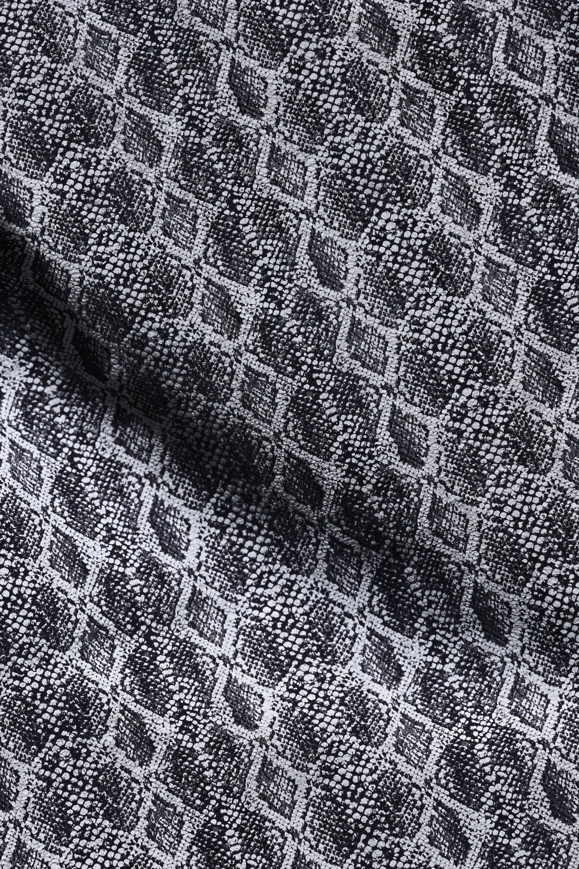 Cryptic Cobra | Double-Foiled Reptilian Leather | SS'26 Cybernetic Couture | Colorz n Style Pvt Ltd
