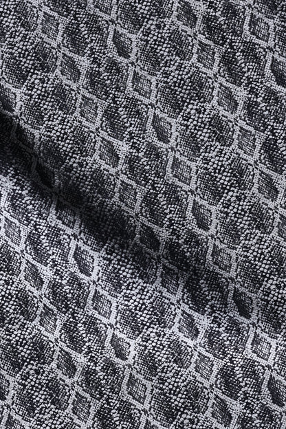 Cryptic Cobra | Double-Foiled Reptilian Leather | SS'26 Cybernetic Couture | Colorz n Style Pvt Ltd
