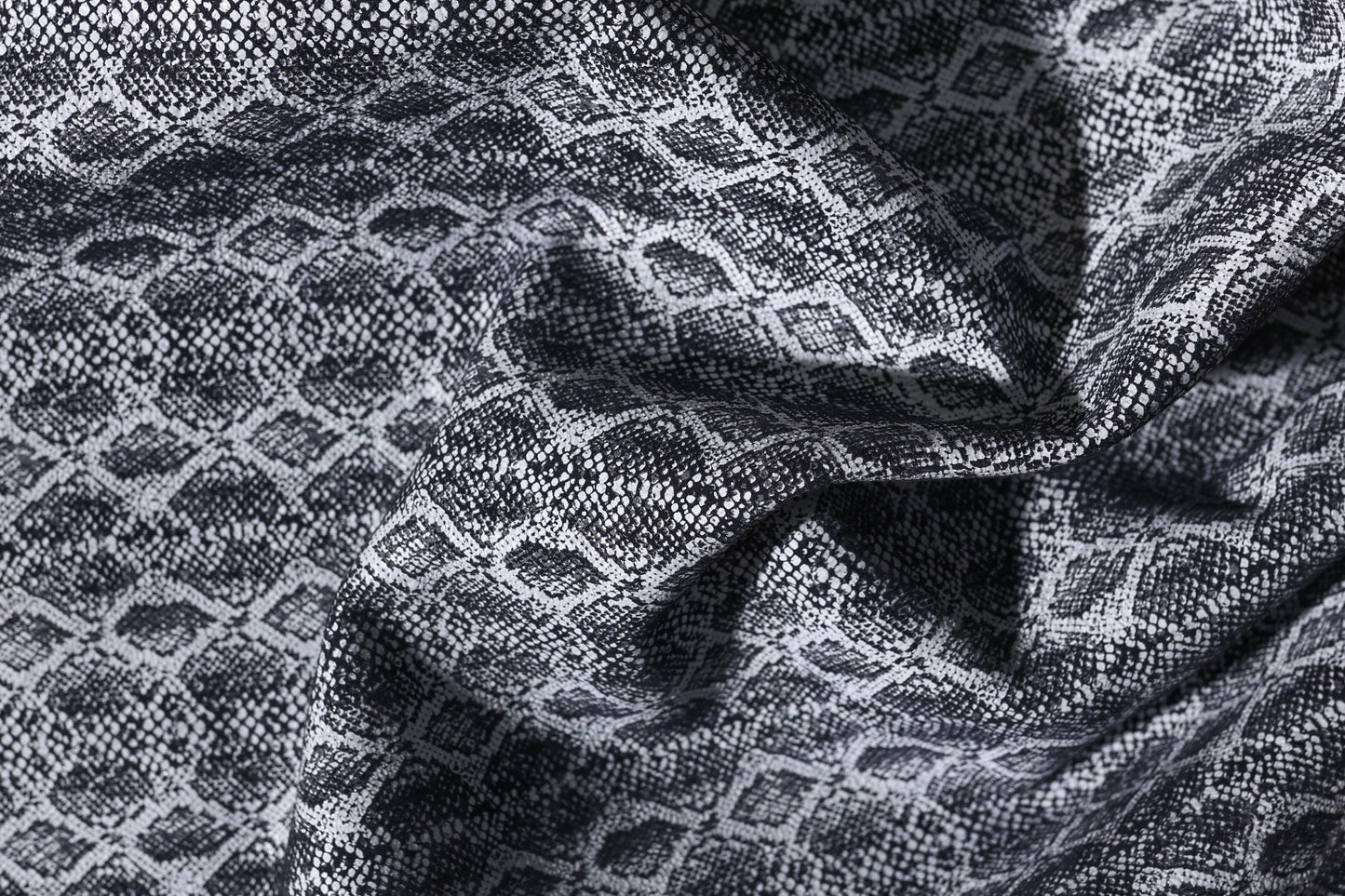 Cryptic Cobra | Double-Foiled Reptilian Leather | SS'26 Cybernetic Couture | Colorz n Style Pvt Ltd

