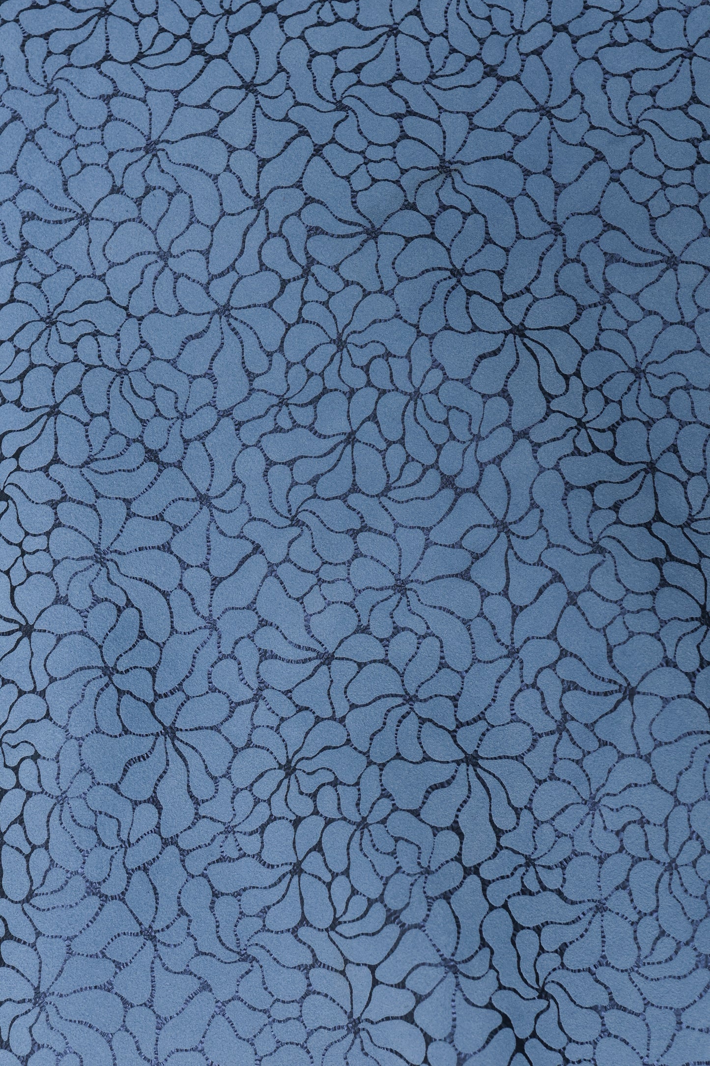 Floragrid | Double-Foiled Floral Leather | A/W'26-27 Cybernetic Couture | Colorz n Style Pvt Ltd

