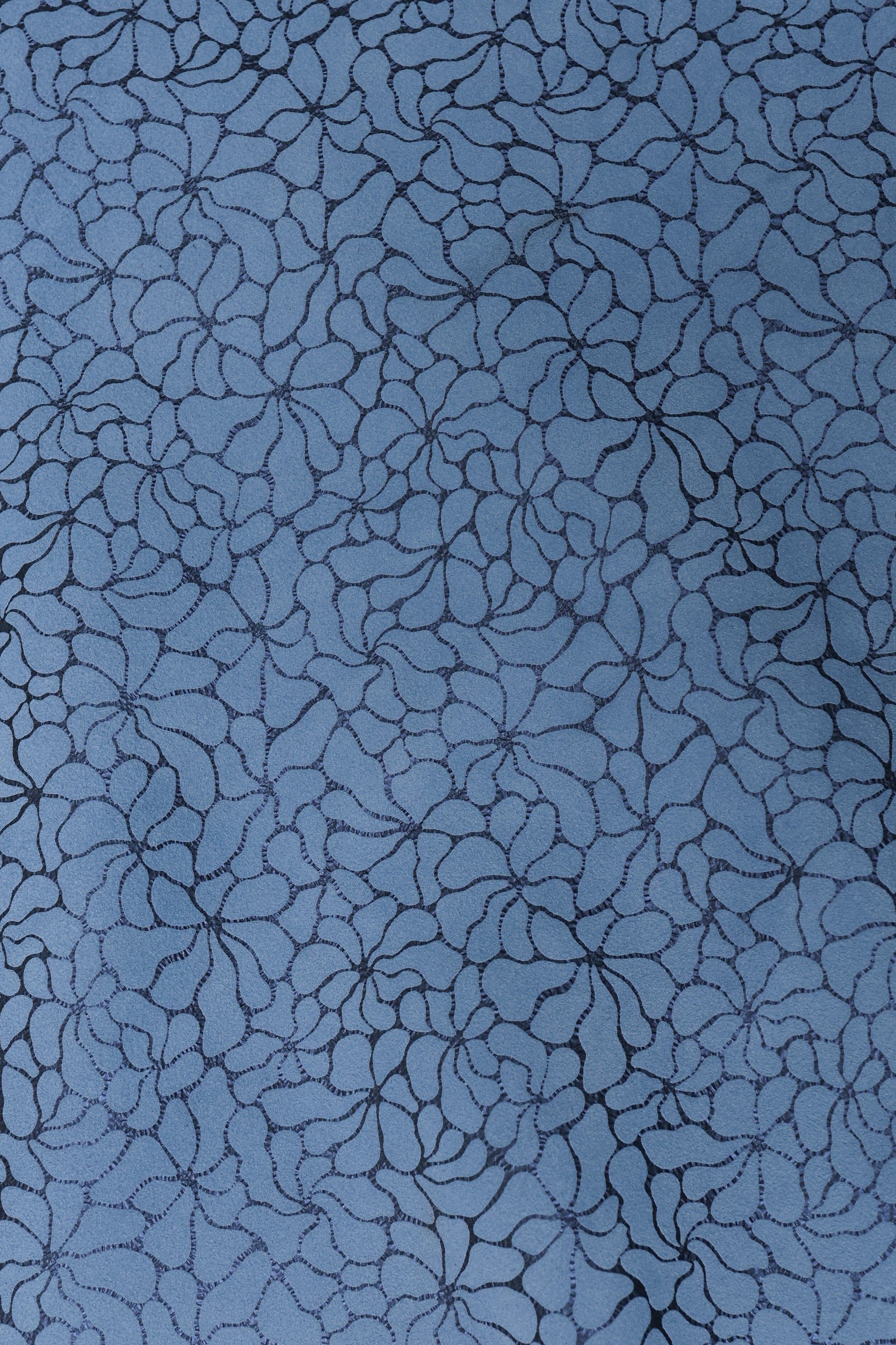Floragrid | Double-Foiled Floral Leather | A/W'26-27 Cybernetic Couture | Colorz n Style Pvt Ltd

