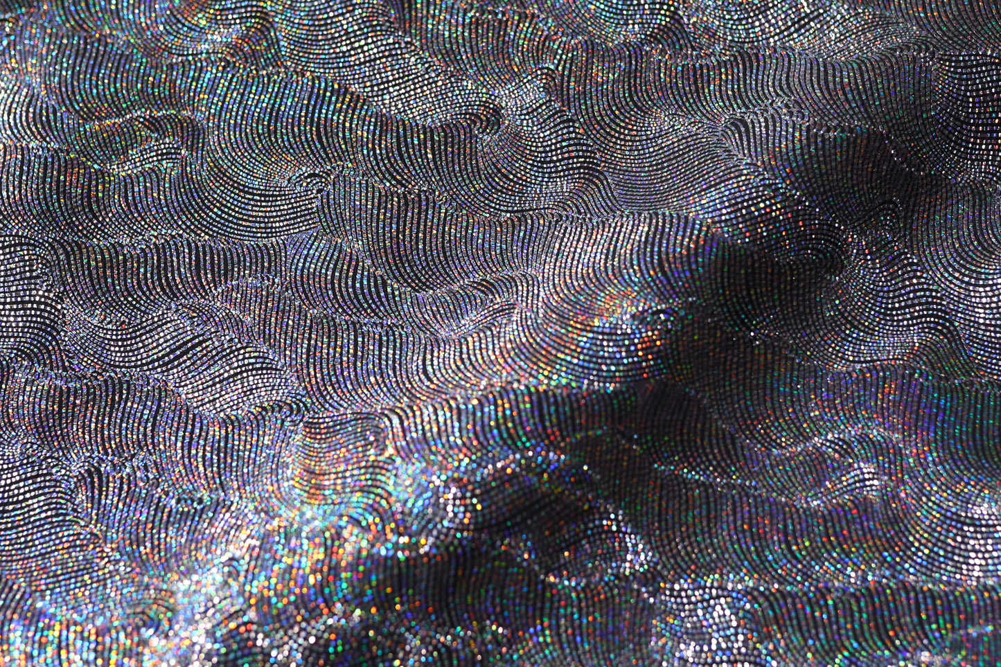 Holo Wave | Double-Foiled Holographic Leather | SS'26 Cybernetic Couture | Colorz n Style Pvt Ltd