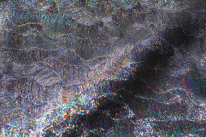 Holo Wave | Double-Foiled Holographic Leather | SS'26 Cybernetic Couture | Colorz n Style Pvt Ltd