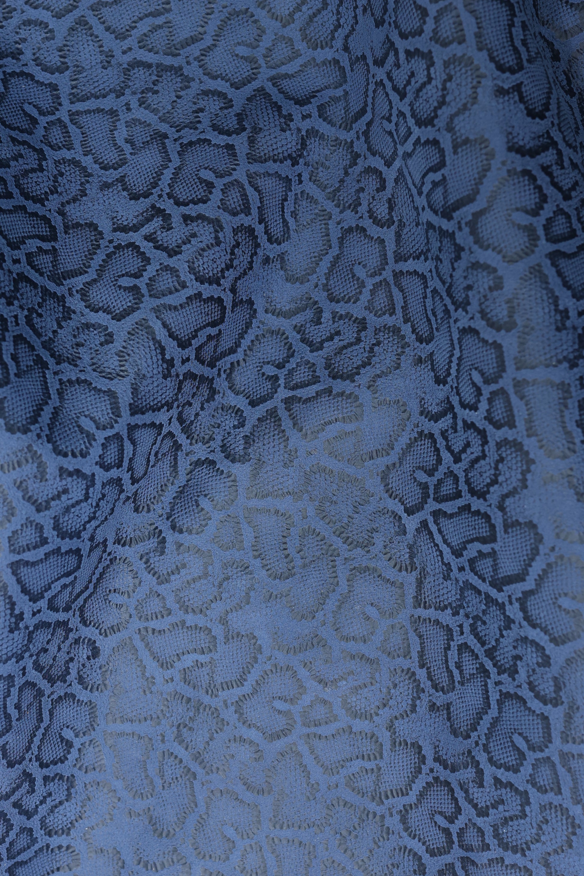 Midnight Scales | Reptilian Foiled Leather | A/W'26-27 Cybernetic Couture | Colorz n Style Pvt Ltd

