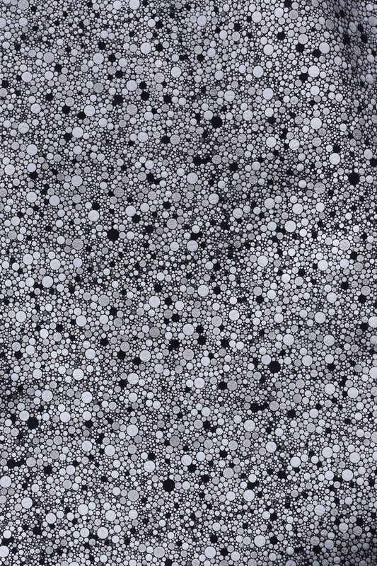 Nebula Dots | Double-Foiled Leather | SS'26 Cybernetic Couture | Colorz n Style Pvt Ltd
