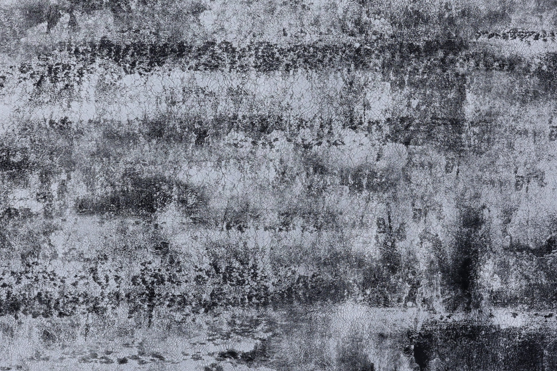 Obsidian Rift | Abstract Double-Foiled Leather | SS'26 Cybernetic Couture | Colorz n Style Pvt Ltd
