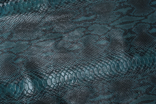 Obsidian Viper | Double-Foiled Leather | A/W’26-27 Cybernetic Couture | Colorz n Style Pvt Ltd

