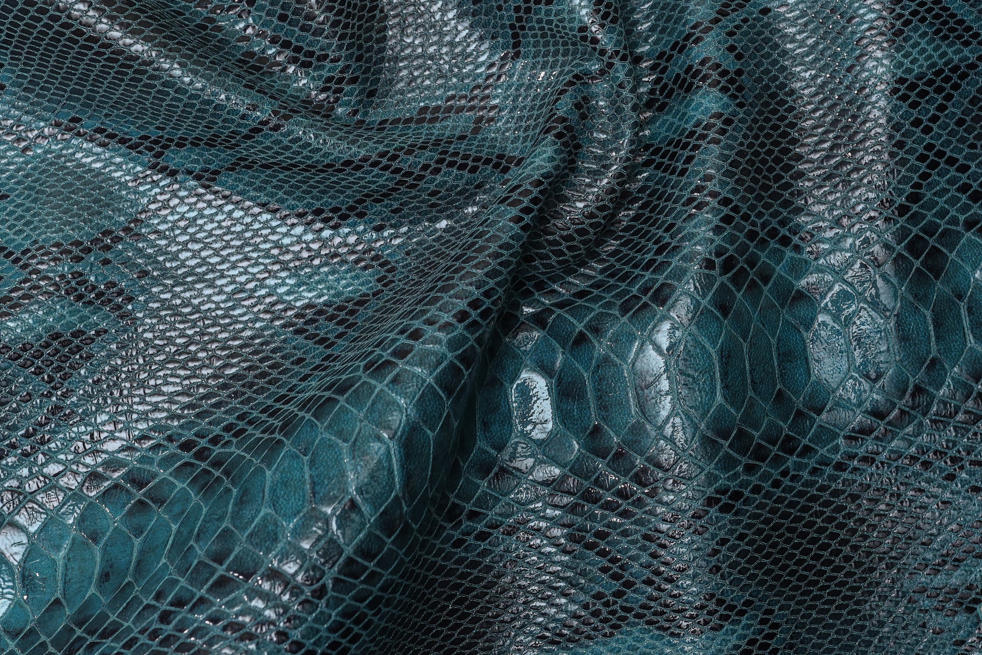 Obsidian Viper | Double-Foiled Leather | A/W’26-27 Cybernetic Couture | Colorz n Style Pvt Ltd

